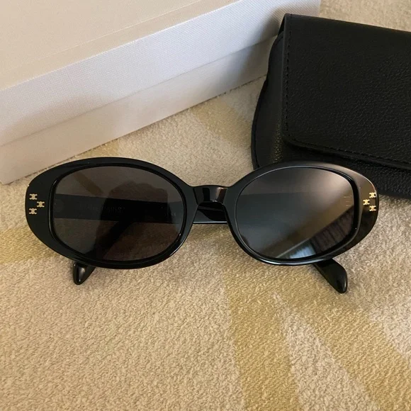 Celine Black Sunglasses - Picture 8 of 14